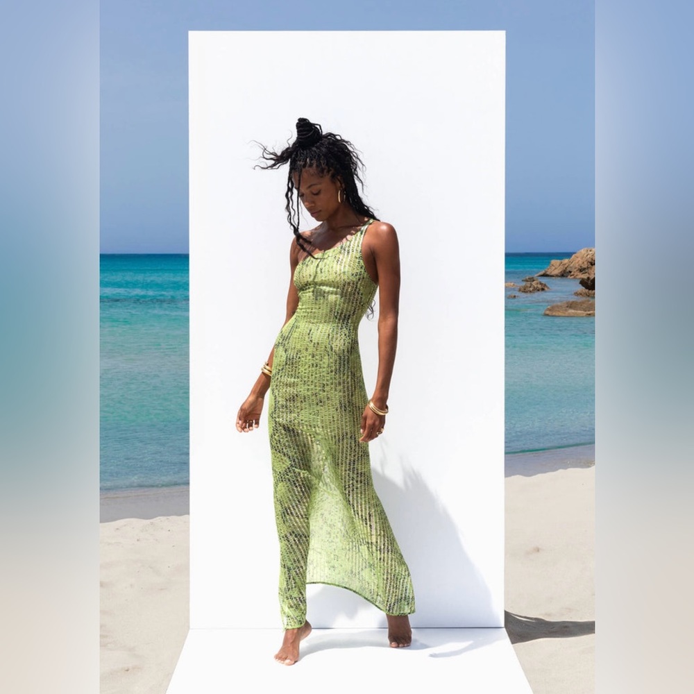 RAT & BOA FRANSISCO DRESS LIME SMALL - Picture 1 of 9